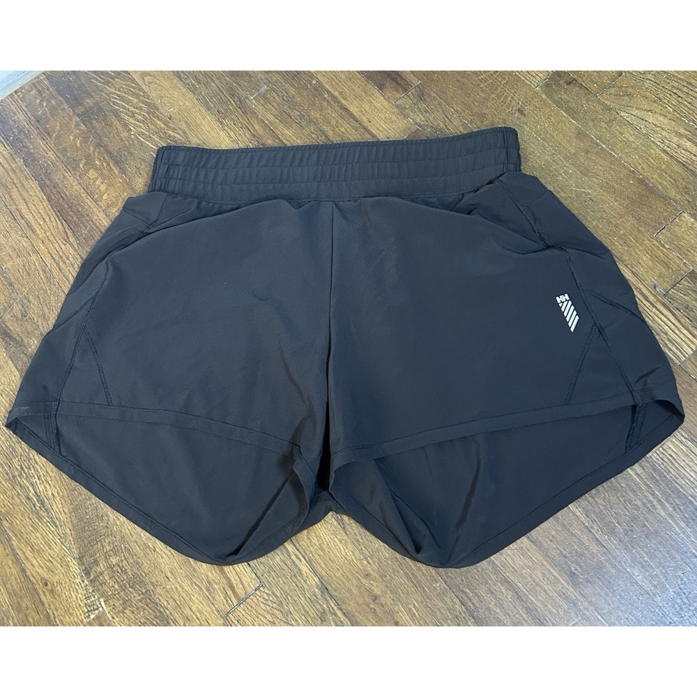 Helly Hansen HH Training Shorts Women's Size M Medium Black 3M Lined Running